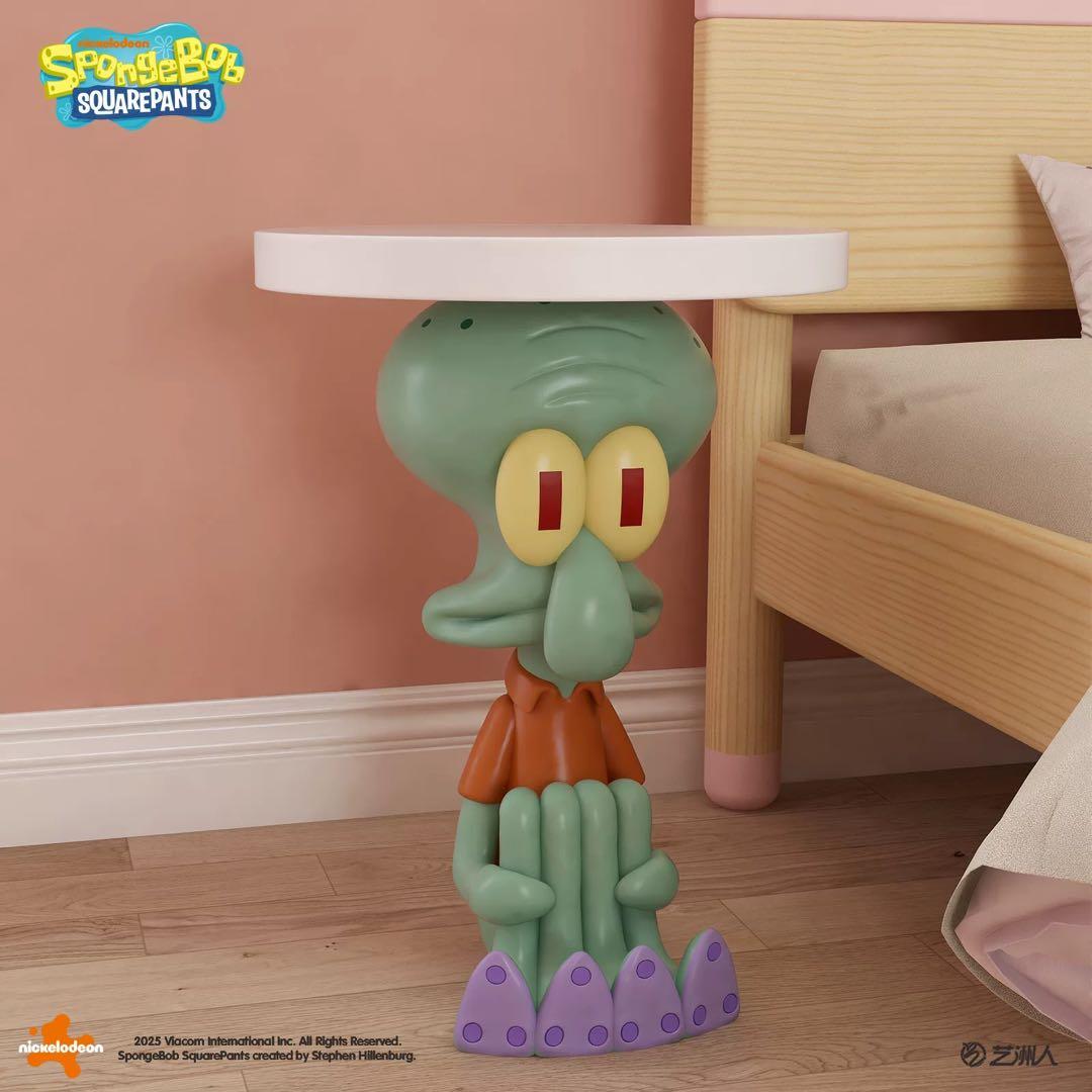 スポンジボブ イカルゴ オブジェ 置物 飾り 特大 大型フィギュア 人気