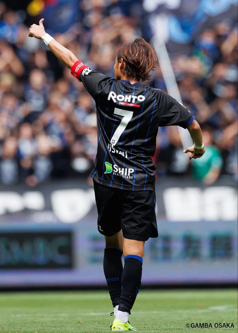 ガンバ大阪2024 宇佐美貴史 #7 HOMEレプリカユニフォーム M-L