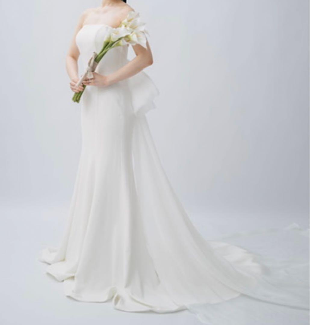 ドレスプロダクション　ソフトマーメイドウェディングドレス　w265 58200円