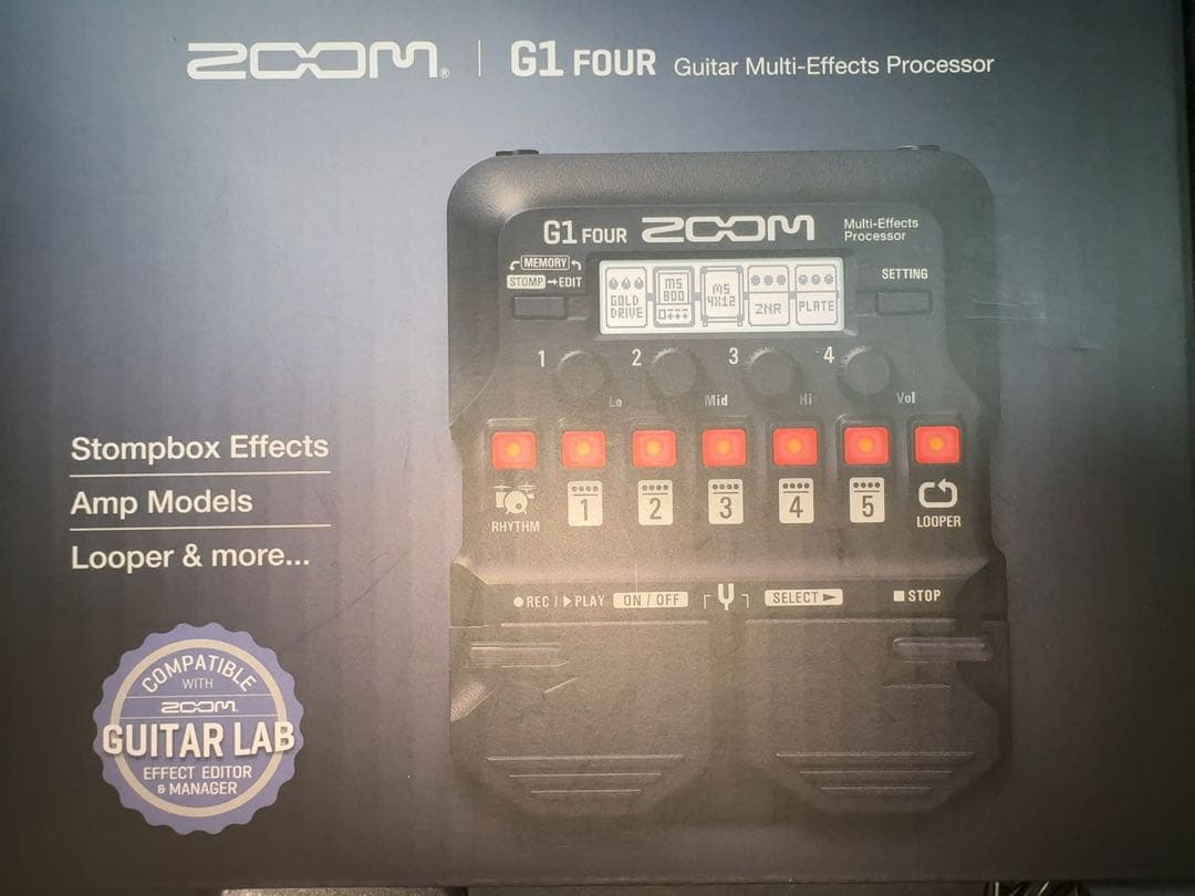ZOOM G1 FOUR ギター　マルチエフェクター