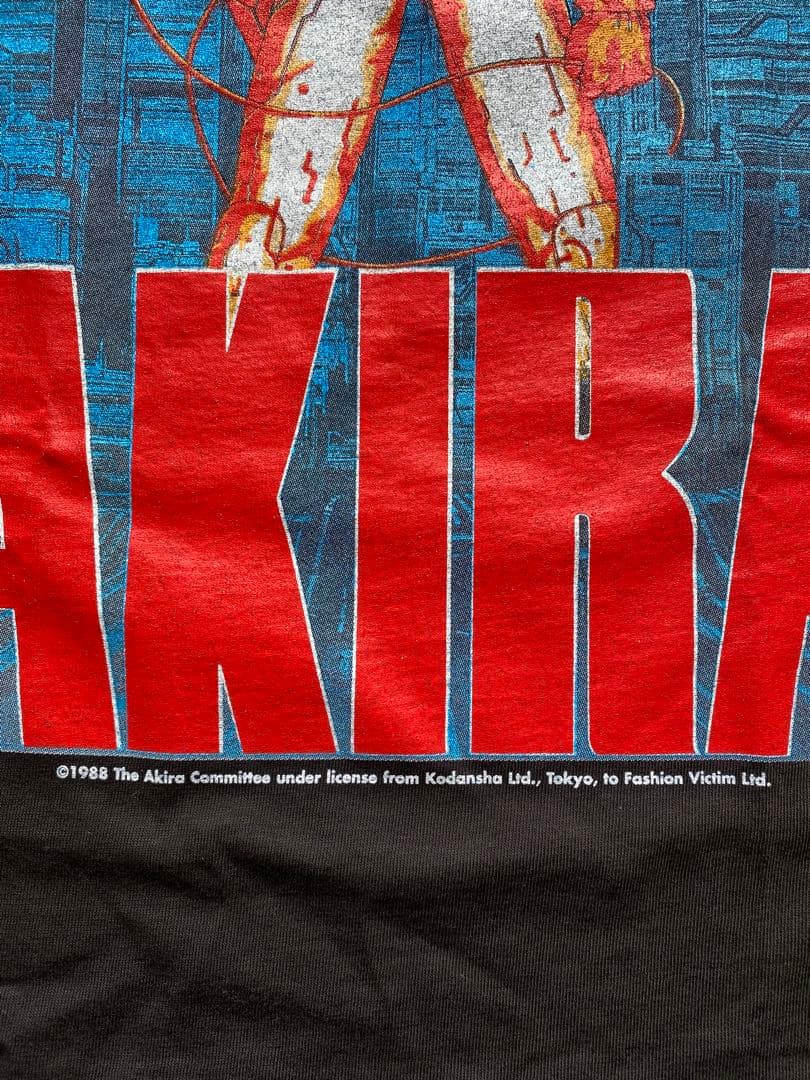 80s AKIRA 金田 Tシャツ M FashionVictim ドライロット