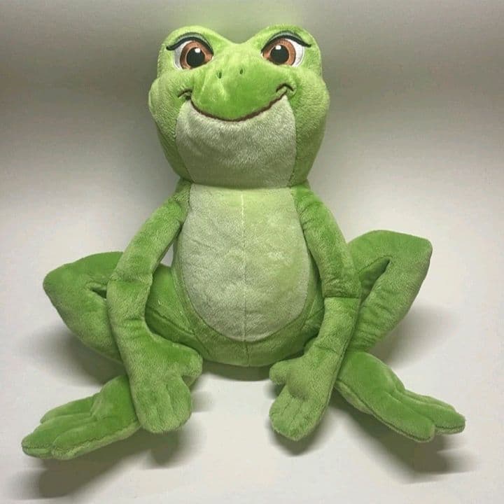 ディズニー【プリンセスと魔法のキス】ぬいぐるみ　ナヴィーンとティアナ　12\"ペア