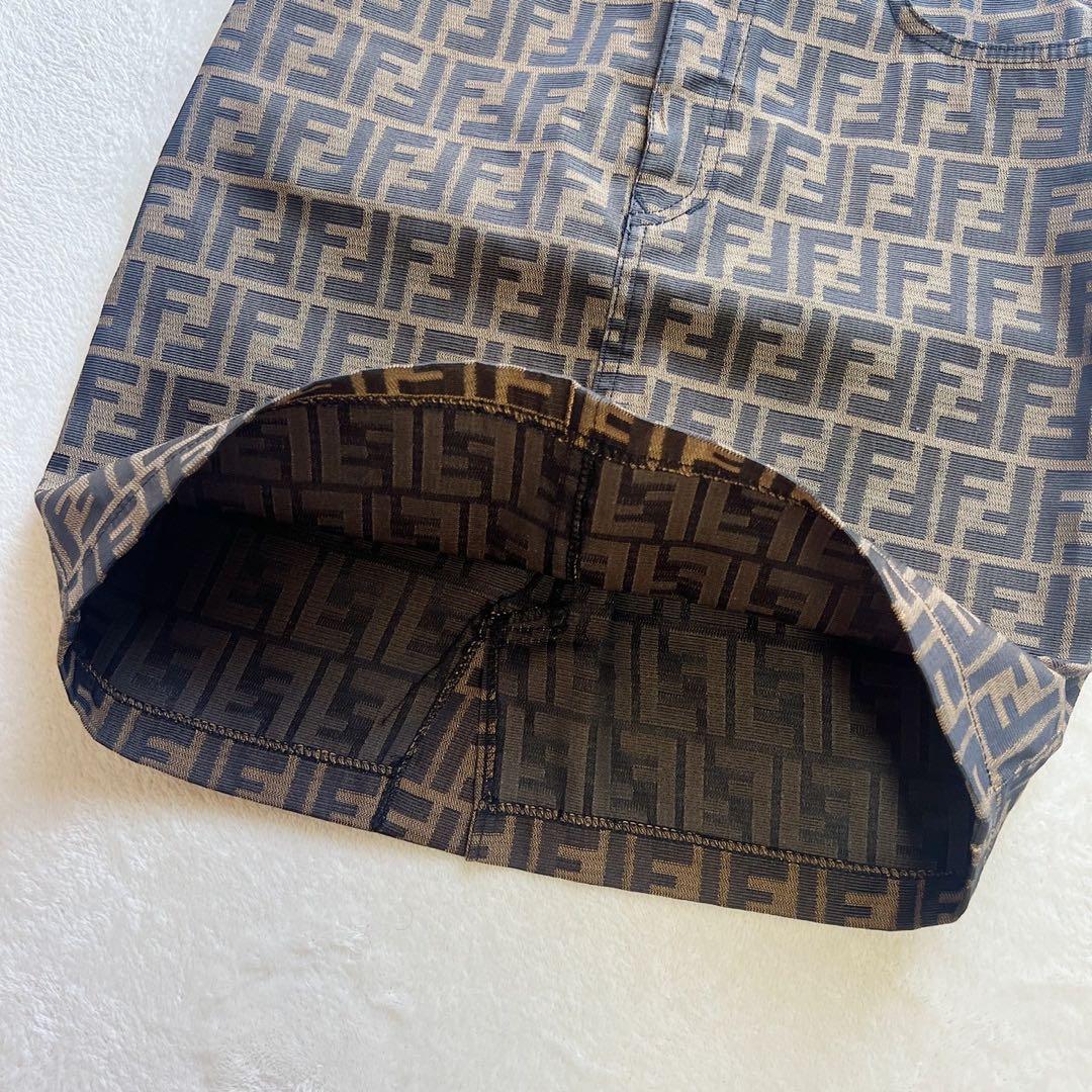 フェンディ　FENDI　スカート　ズッカ　28インチ　タイト