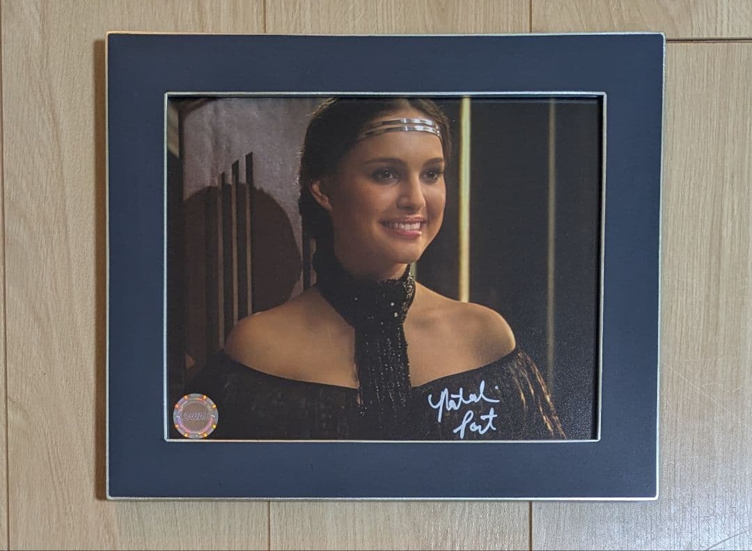 1/16迄出品　STARWARS　ナタリー・ポートマン　直筆サイン　SWAU