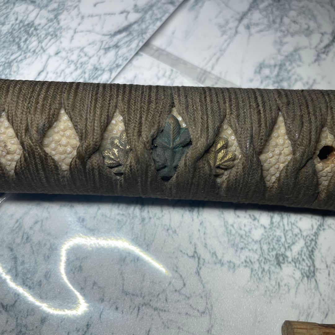 刀装具 セット 柄 刀 脇差 短刀 目釘 時代物 骨董品 アンティーク 蔵出し