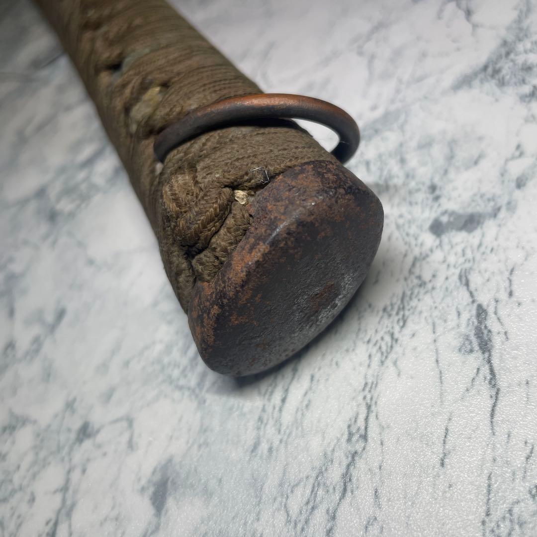 刀装具 セット 柄 刀 脇差 短刀 目釘 時代物 骨董品 アンティーク 蔵出し