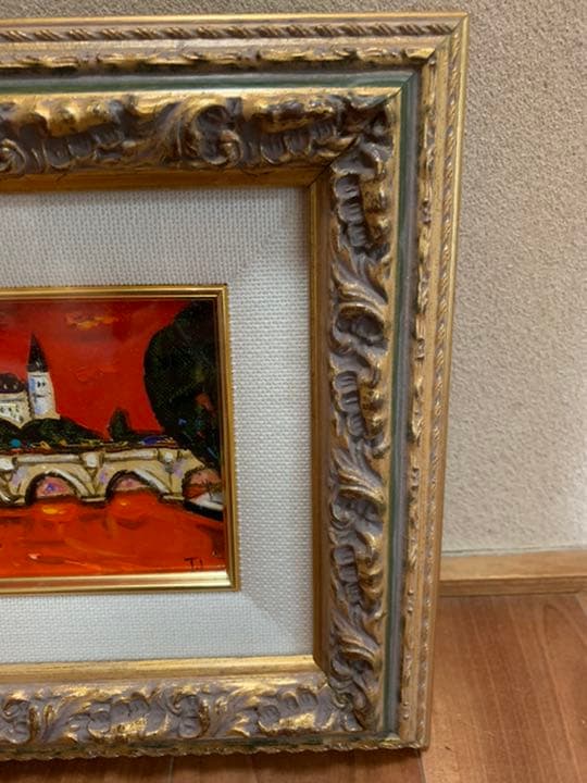 ★値引き交渉可能★ 市村司　ベネチア　油彩　油絵　絵画