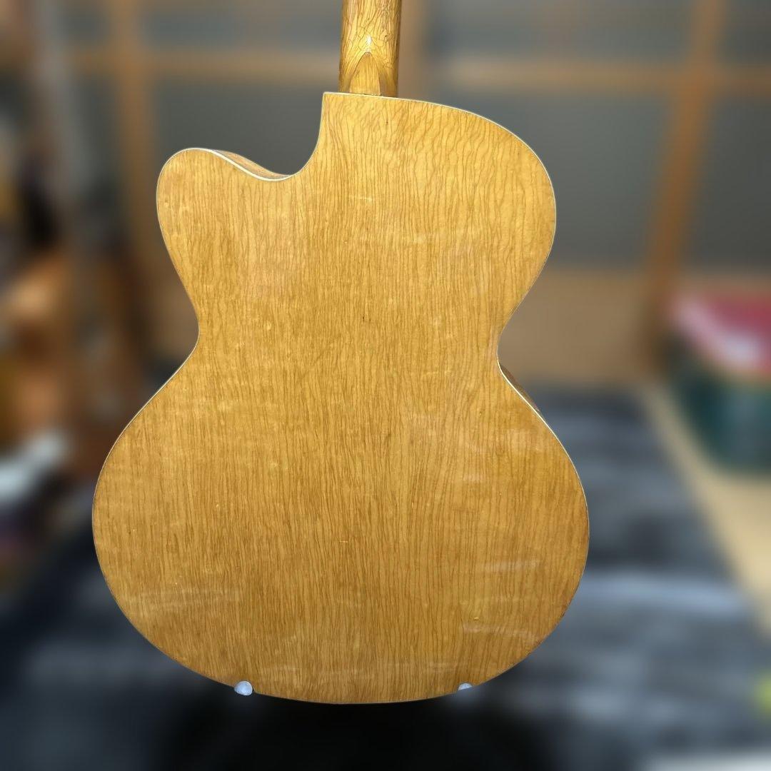 TEISCOセミホロウボディ 3ピックアップフルアコギター - メルカリ