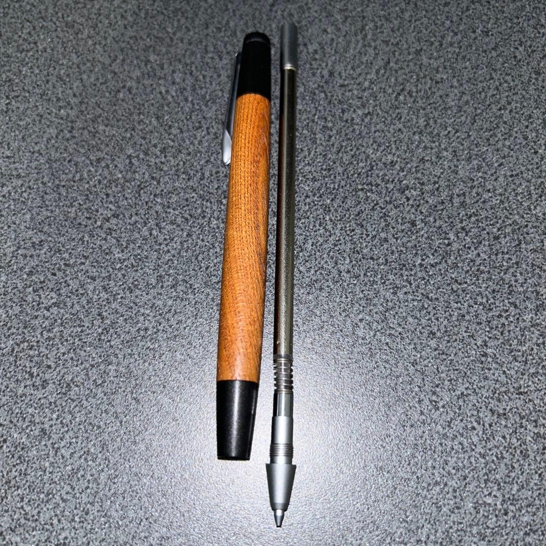 新品未使用】野原工芸旧型櫸 固定式口金 シャープペンシル 0.5mm