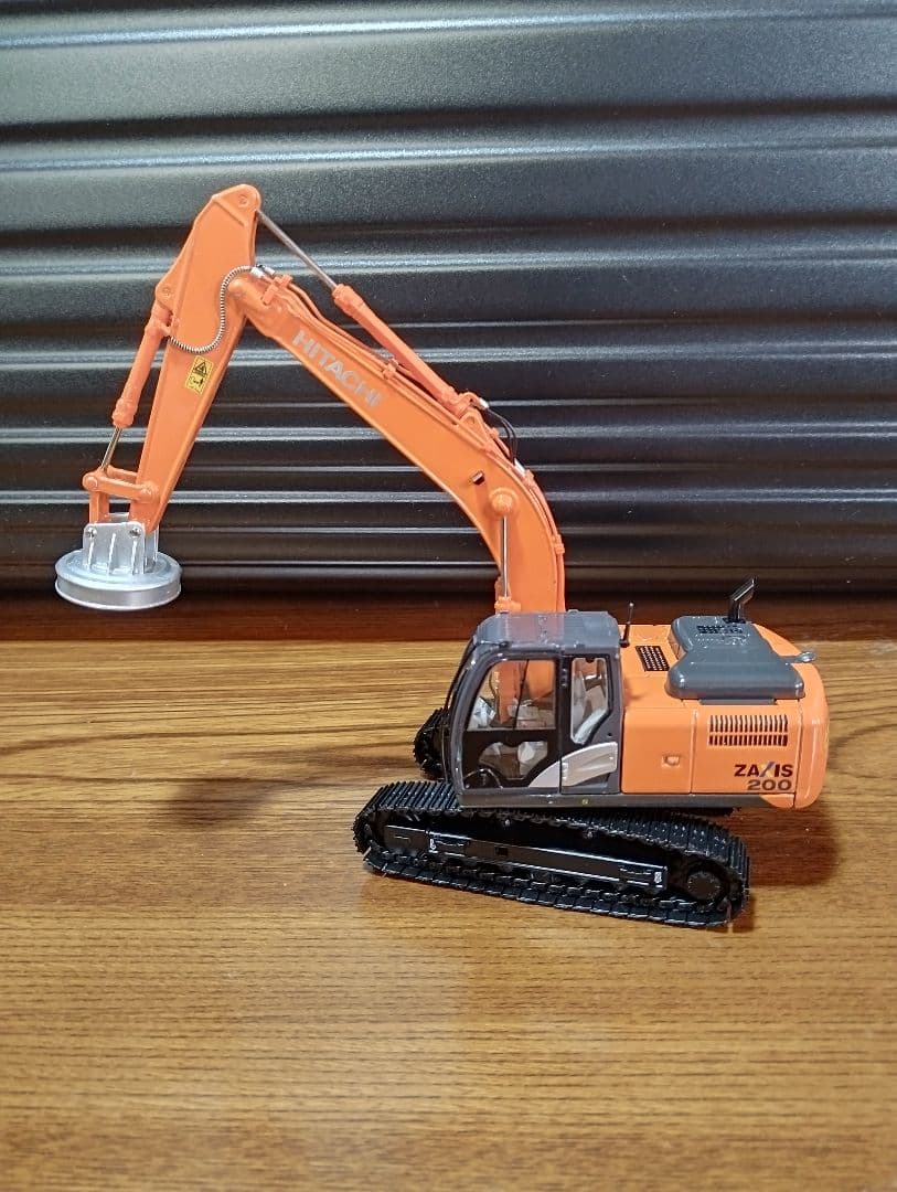 日立 ミニチュア掘削機セット オレンジ