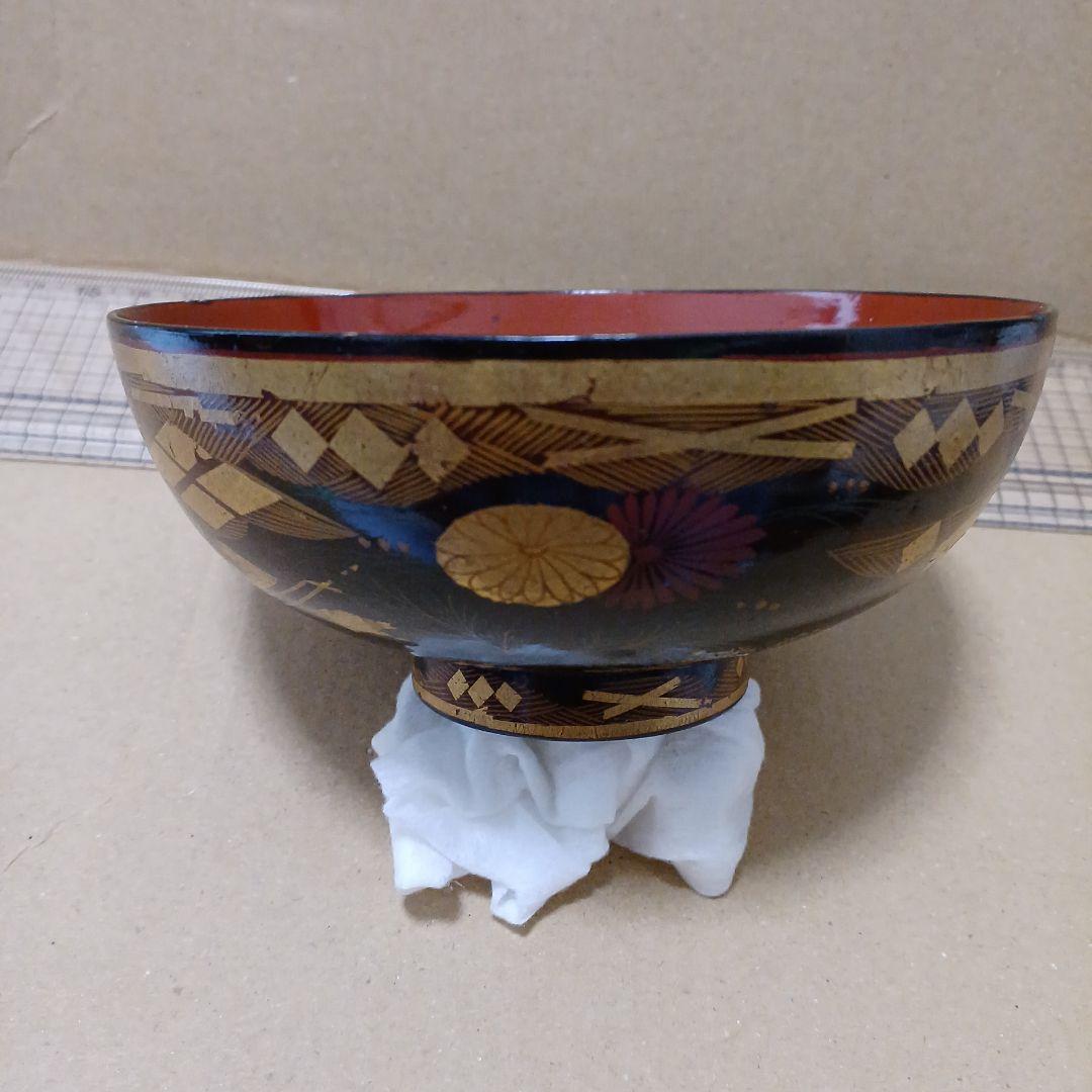 江戸時代の秀衝塗椀