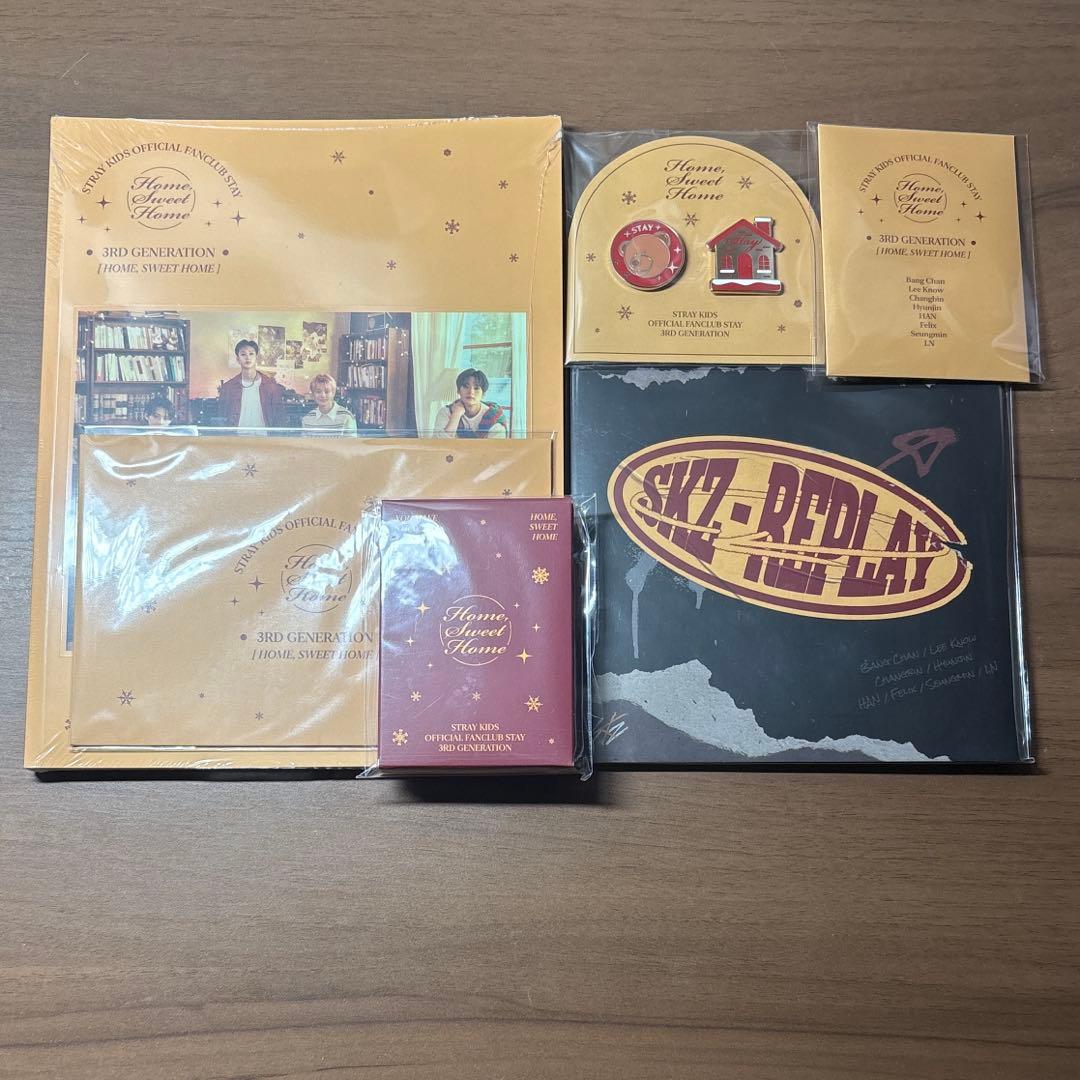 Stray Kids ３期 SKZ REPLAY キット kit 本国FC cd