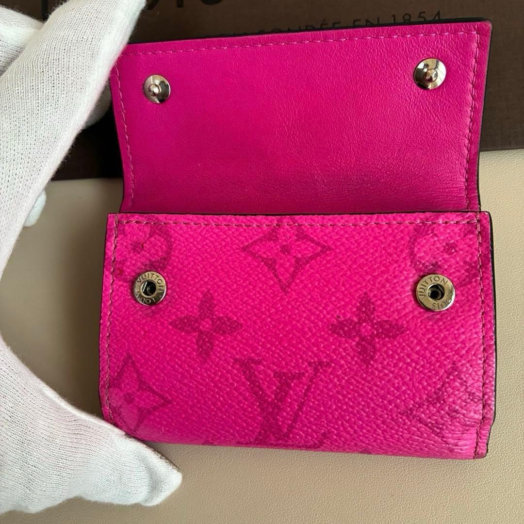 【正規品美品】ルイヴィトン ディスカバリー コンパクトウォレット　タイガラマ