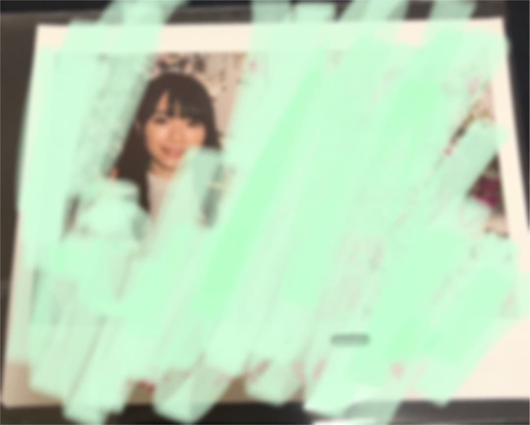 守屋麗奈直筆サイン入りチェキ