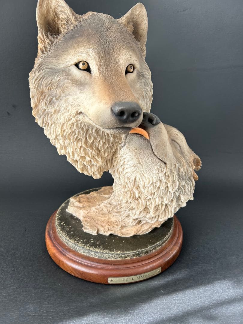 八仙過海 銅製立体群像｜天然木根台座｜実測重量3.86kg｜全高約26cm