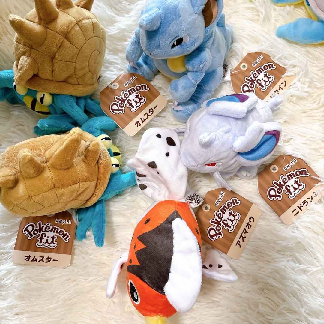 ポケモンfit フィット ぬいぐるみ8個 まとめ売り