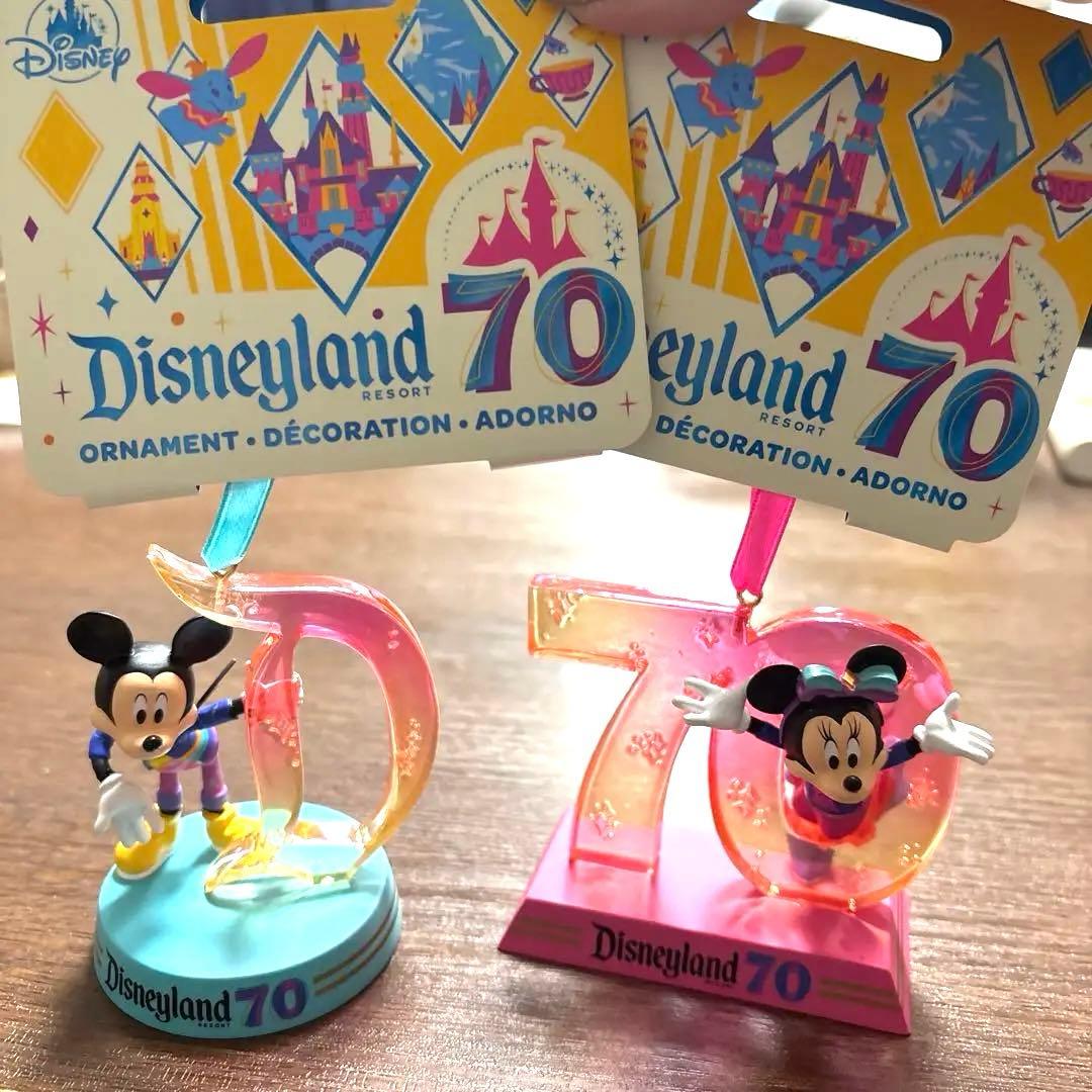 カリフォルニアディズニー70周年 オーナメント セット - メルカリ