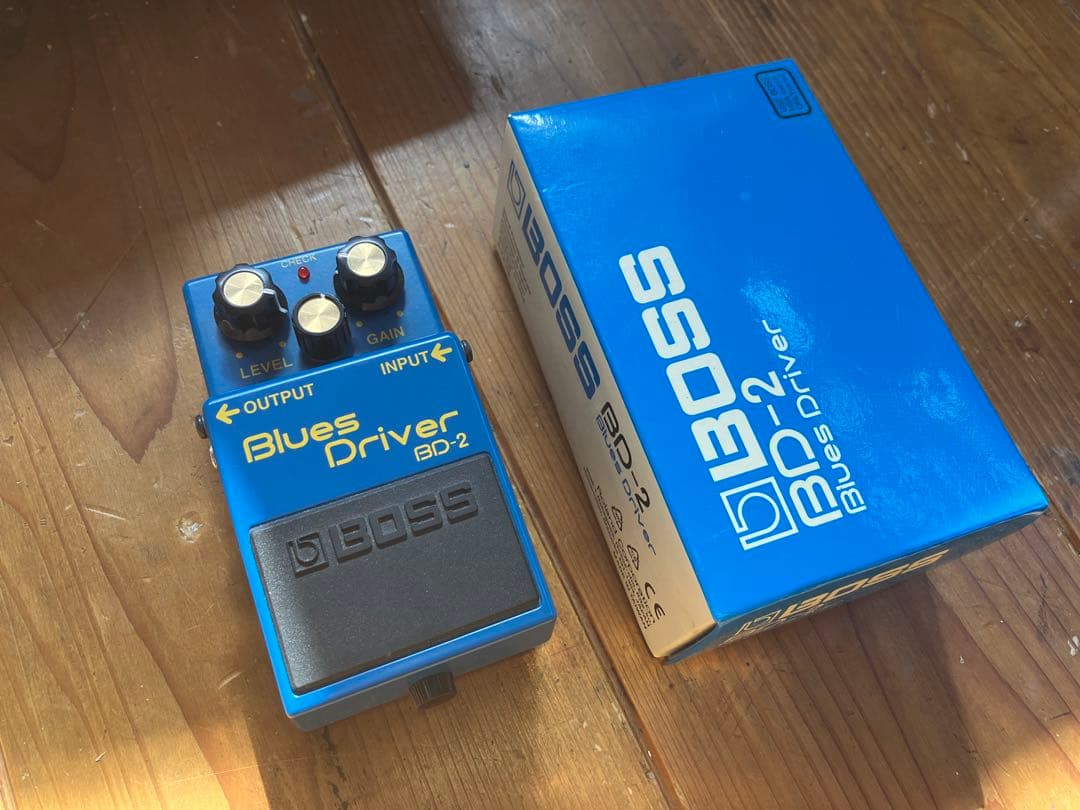 BOOS BD-2 Blues D ブルースドライバー　箱付き BOSS Blues D BD-2 オーバードライブ 箱付 BOSS BD-2 Blues Driver