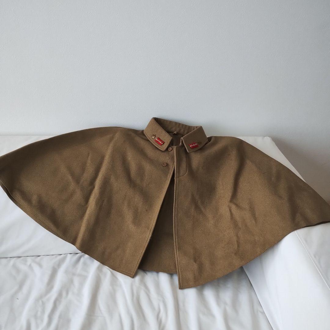 陸軍憲兵曹長 九八式実物初期型冬衣 憲兵徽章/襟章マント