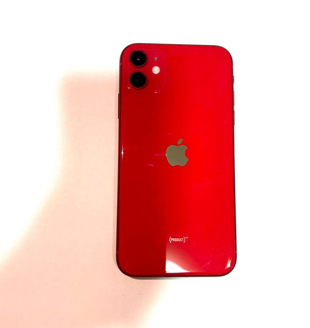 iPhone 11 (PRODUCT)RED 128 GB SIMフリー