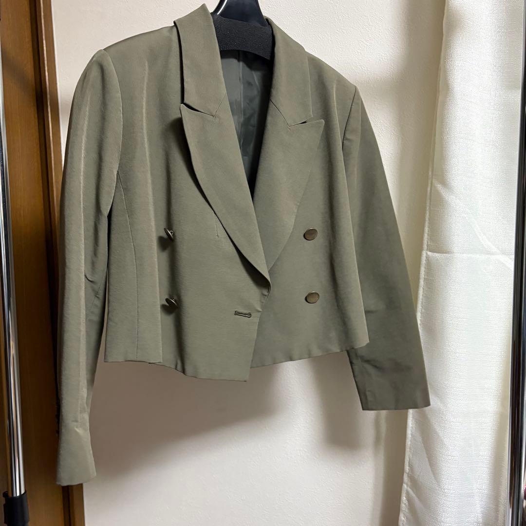 【値下げ】【新品 未使用】工藤遥コラボ ジャケット＆ニット+カード2枚