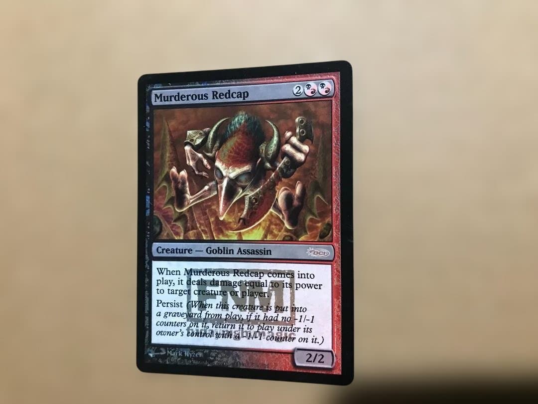 Foil】残忍なレッドキャップ(FNM)[DCIマーク] 英語 - メルカリ