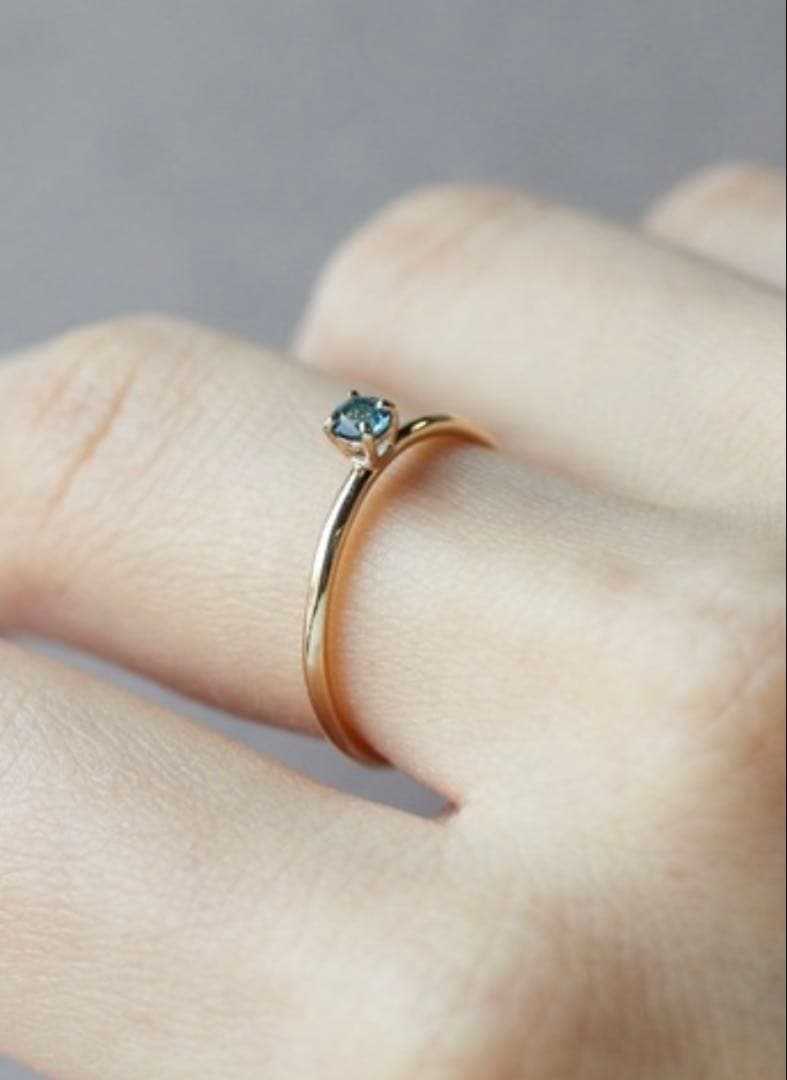 【正月セール】cuicuiロンドンブルートパーズリング