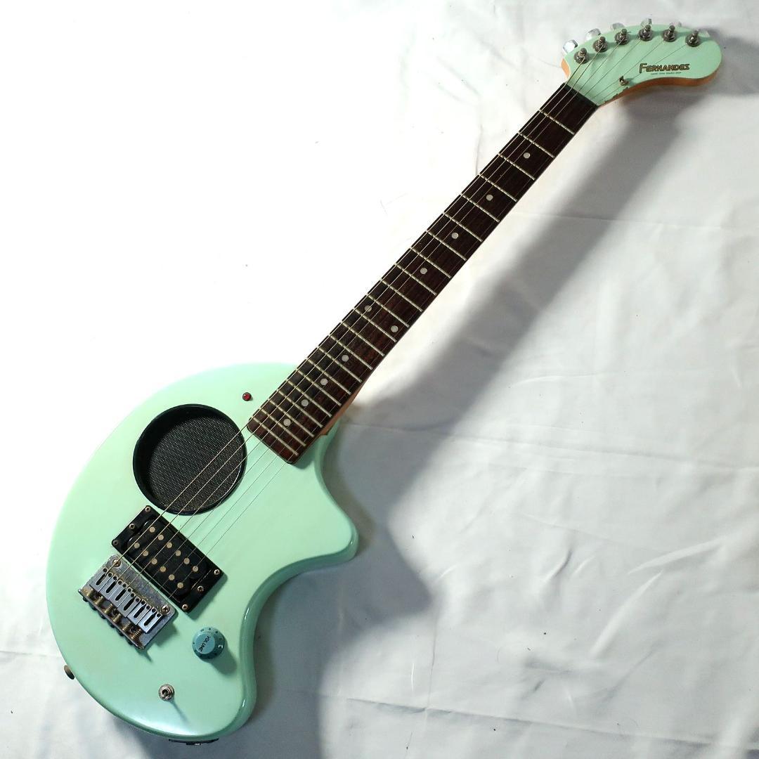 FERNANDES ZO-3 サーフグリーン エレキギター FERNANDES ZO-3 Electric Guitar With Built-In Amplifier Japan Green