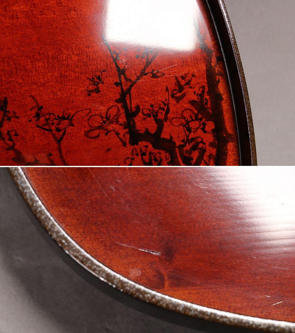 CG100 能登國輪島 布着本堅地 図替会席膳 五客 足