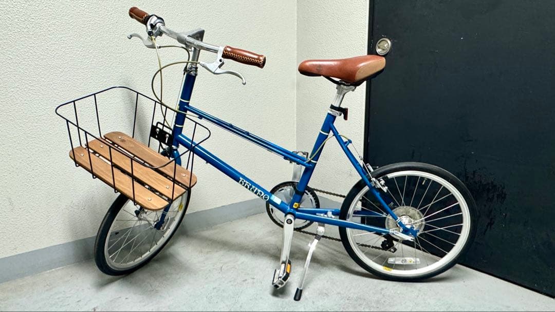 直接引取希望 BRUNO ブルーノ ミニベロ ミキスト ブルー 20インチ