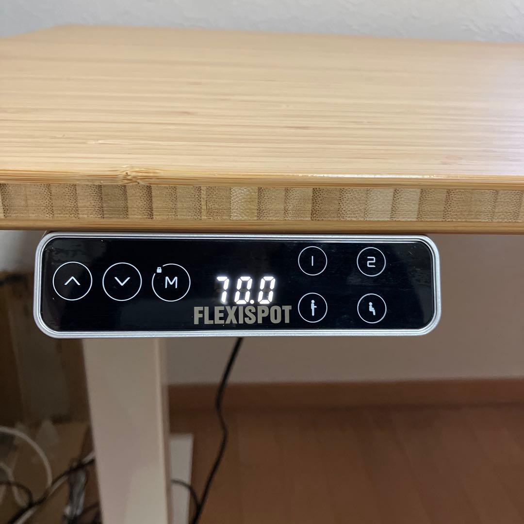 FlexiSpot フレキシスポット E7 天板/竹 140x70