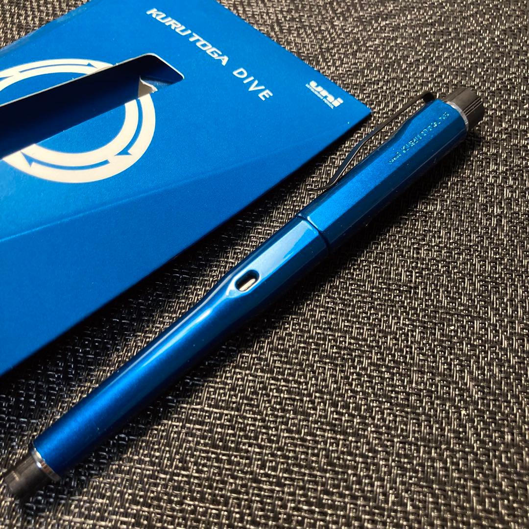 HOT，最新作 三菱鉛筆 クルトガDIVE 初代 グランブルー
