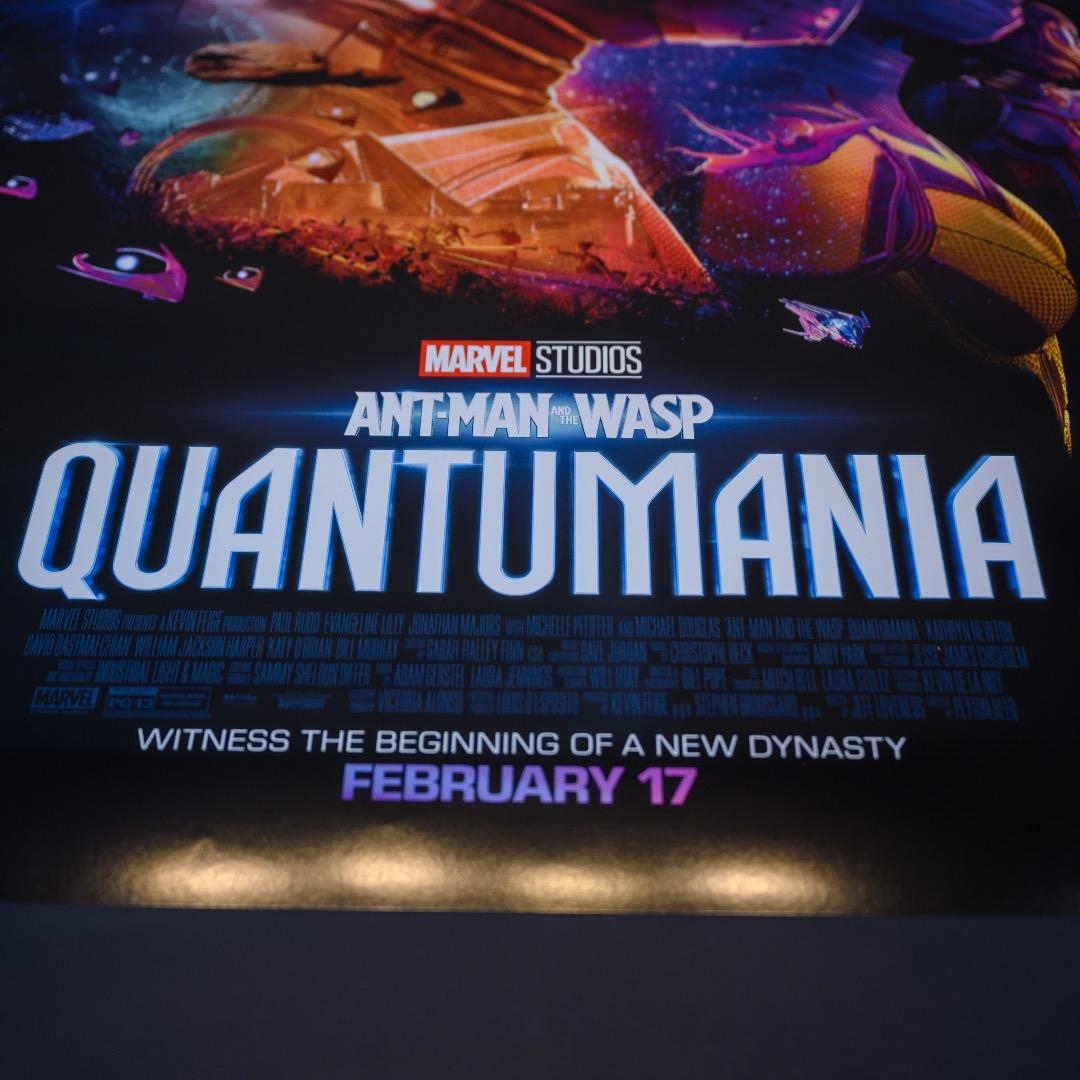 映画館用両面ポスター】アントマン＆ワスプ：クアントマニア Ver.B