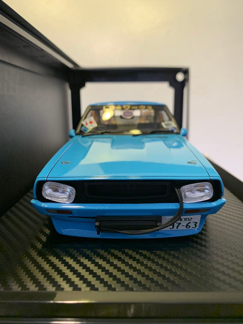 イグニッションモデル　1/18 LBWK ケンメリ ライトブルー　　3219