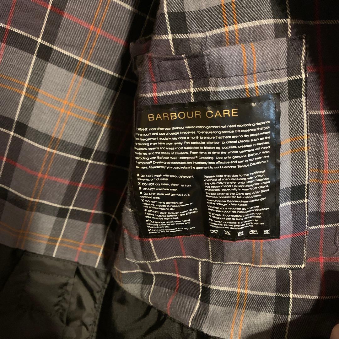 BARBOUR SL BEDALE 38 ブラックジャケット