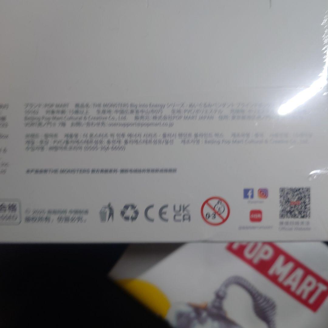 【新品未開封・正規品】ラブブ ボックス 1箱 Big Into Energy