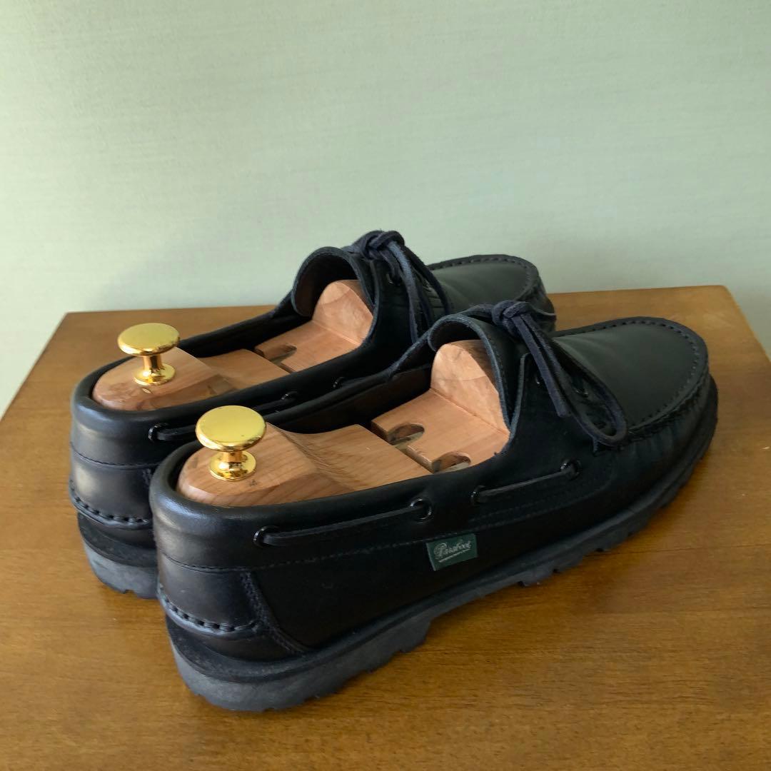 ParabootパラブーツMALOマロ デッキシューズ 7 ブラック