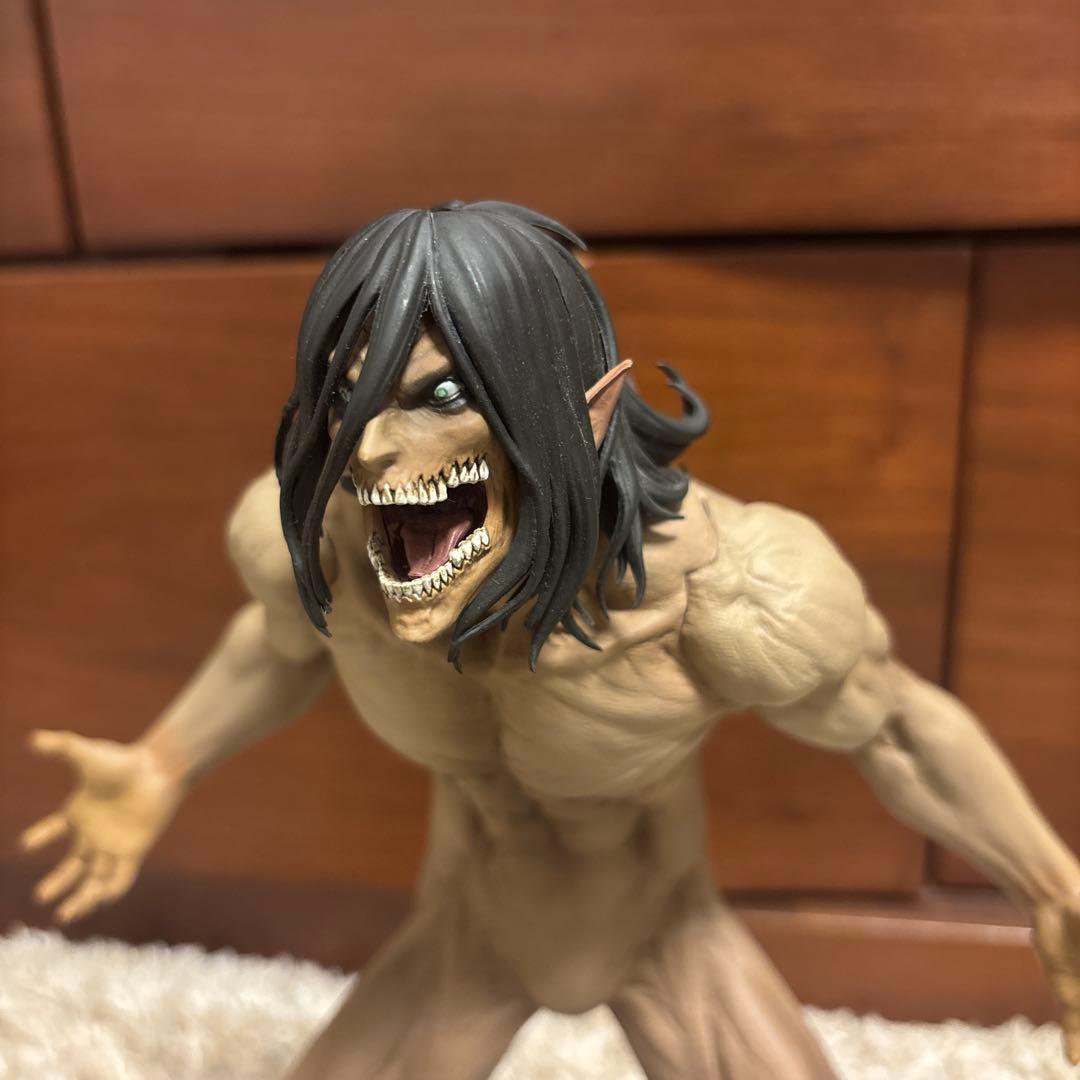 一番くじ 進撃の巨人A賞　MEGAIMPACT エレン・イェーガー巨人Ver.