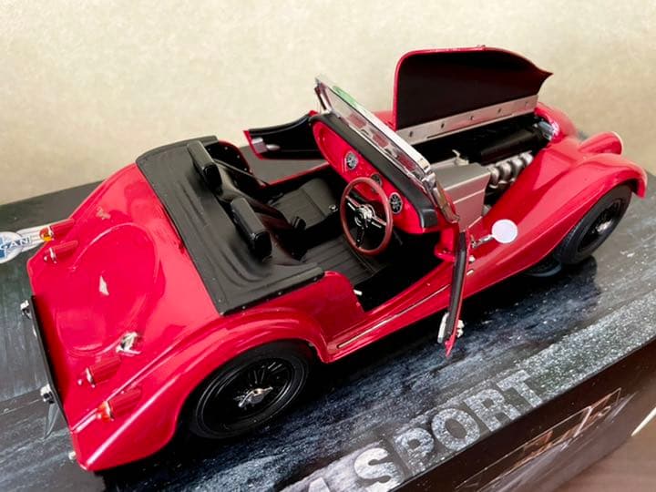 価格変更 1/18 京商モーガン 4/4 SPORTS 2008 RED未展示品