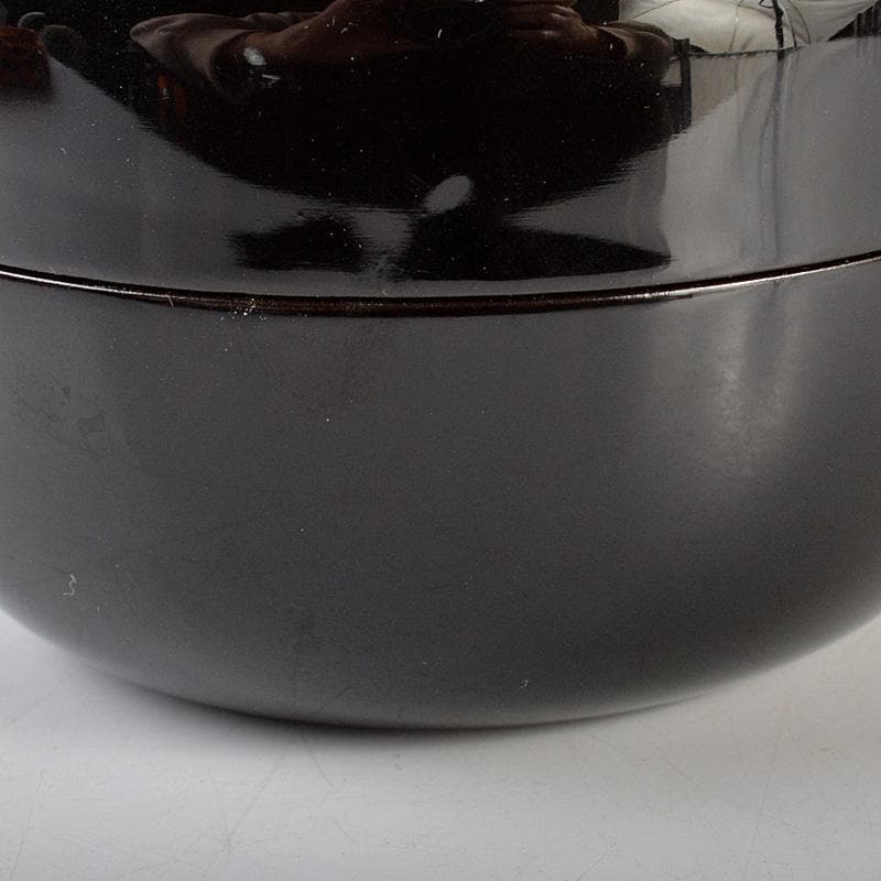 茶道具　中村湖彩作　玄々斎好写　徳風棗　一粒万倍　共箱　V　6528