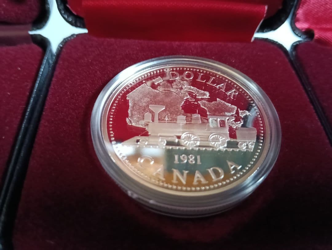 ブリリアント・サーキュレット仕上げ・カナダ歴史記念銀貨3セット