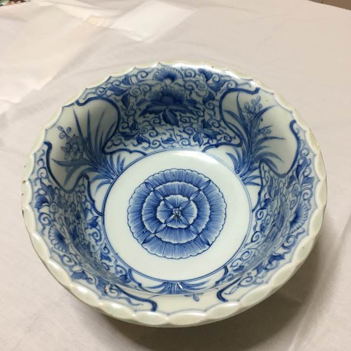 深鉢 WEB限定】黒ちぢれ輪二重8寸深鉢 -器市- | cocochi ｜ 家具と服と