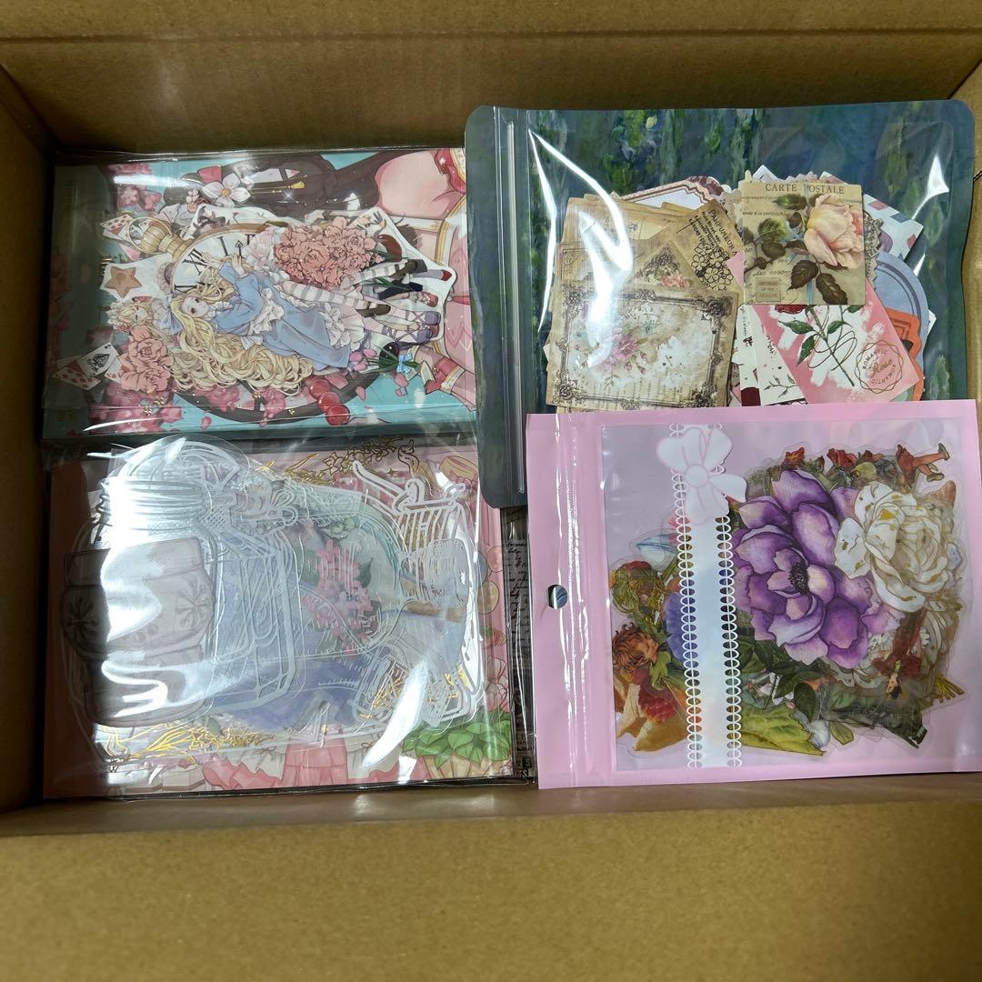 ✨️最終値下げ✨️コラージュ素材 海外マステ デザインペーパー