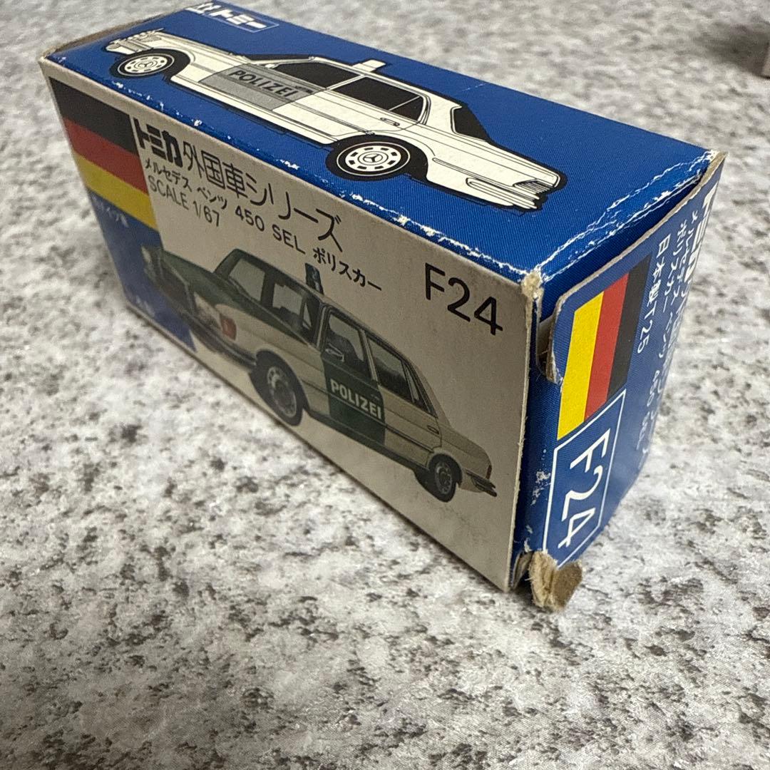 トミカ青箱外国車シリーズF24メルセデスベンツ&F25ルノー5