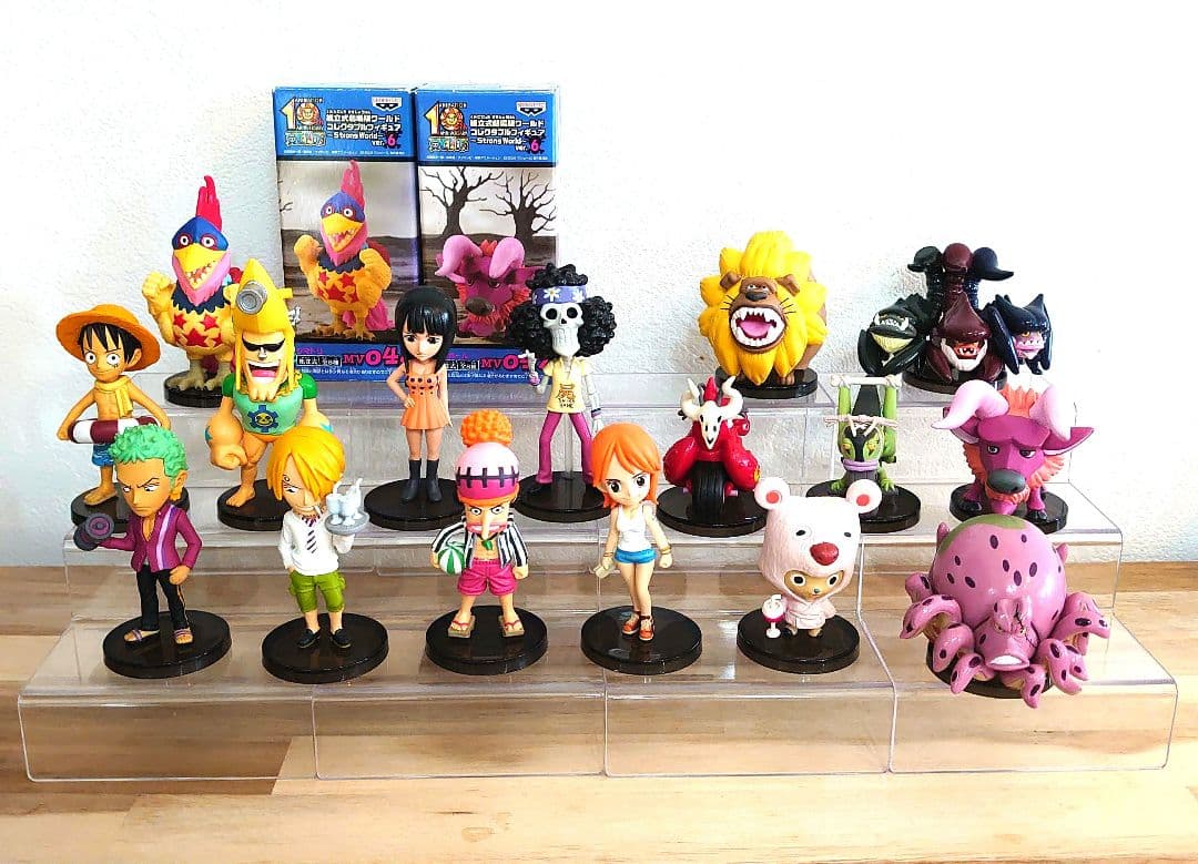 ワンピース コレクタブル ストロングワールド ワーコレ ver.5 ver.6