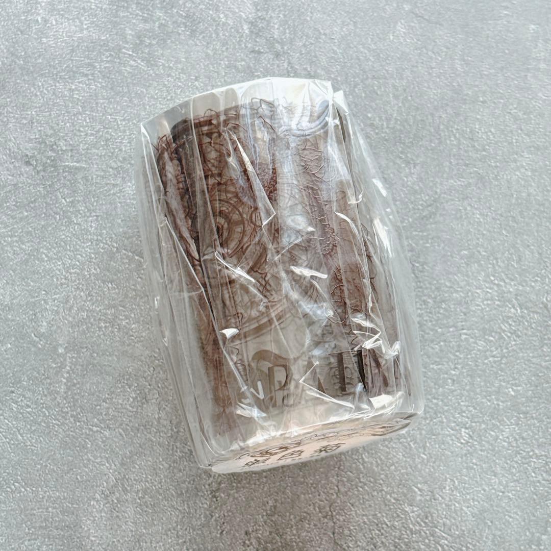 咔咔STUDIO《单色菊》海外マスキングテープ　マステ 【2640】