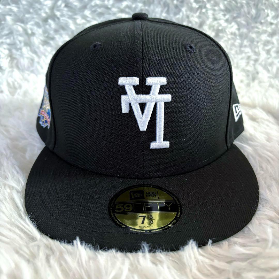 新品ツバ裏グリーン 海外限定‼️LAドジャース刺繍 キャップ 逆ロゴ