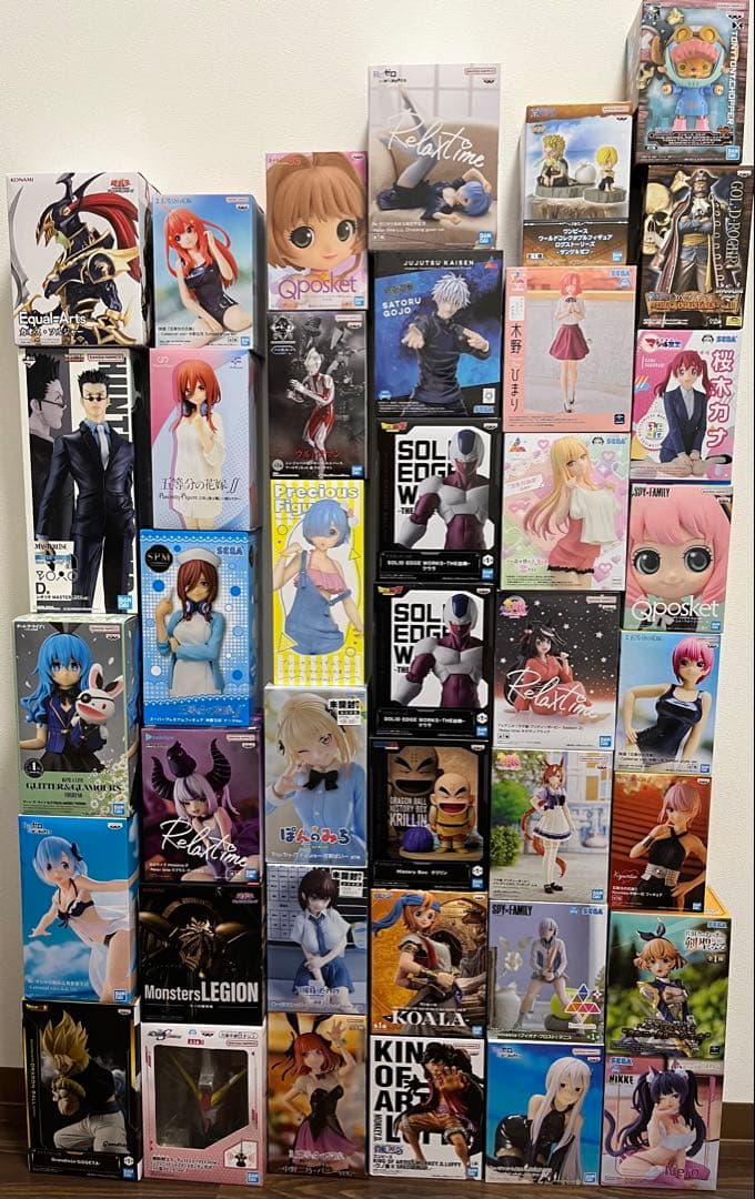 人気フィギュア39個まとめ売り（ドラゴンボール、ワンピース、呪術、美