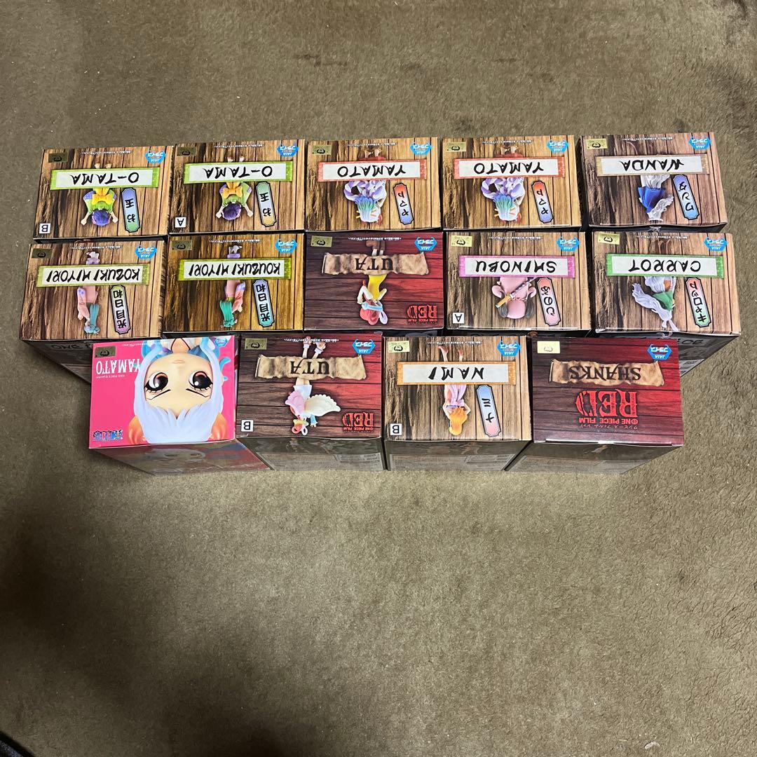 【新品未開封】ワンピース フィギュア 14体セット THE GRANDLINE