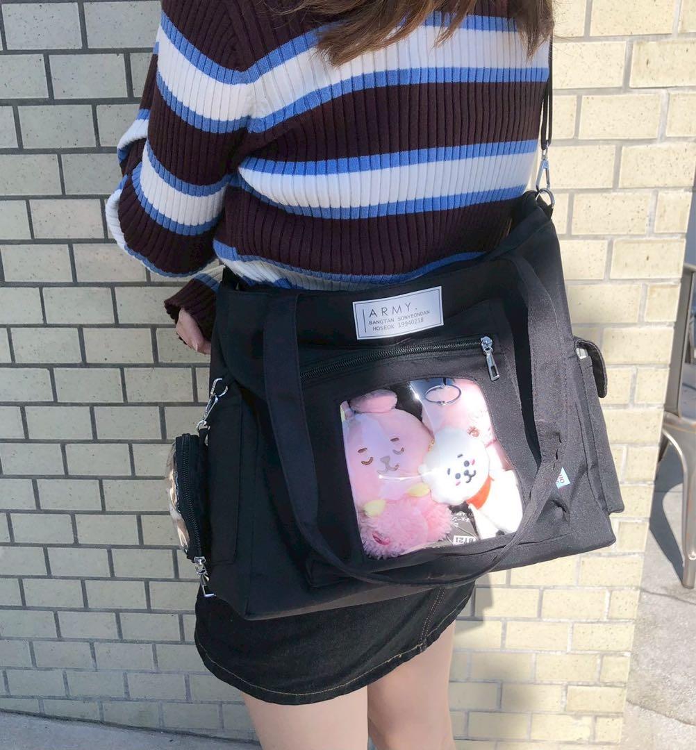 推し活 バッグ トートバッグ ポーチ 韓国 匂わせ bts おしゃれ - メルカリ